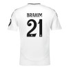 Maglia ufficiale Real Madrid Brahim 21 Casa 2024-25 per Uomo